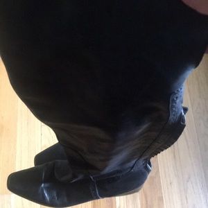 Vigneron 100 percent Italian leather tall boots